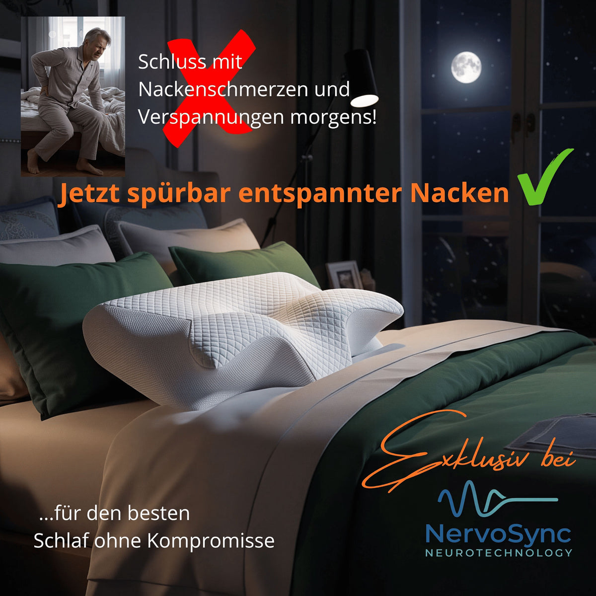 Wache endlich schmerzfrei auf! Tiefschlaf wie auf Wolken