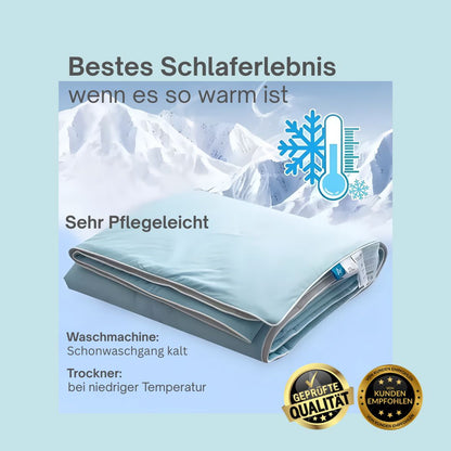 Erlebe den besten Schlaf wenn es warm ist, ohne zu schwitzen!